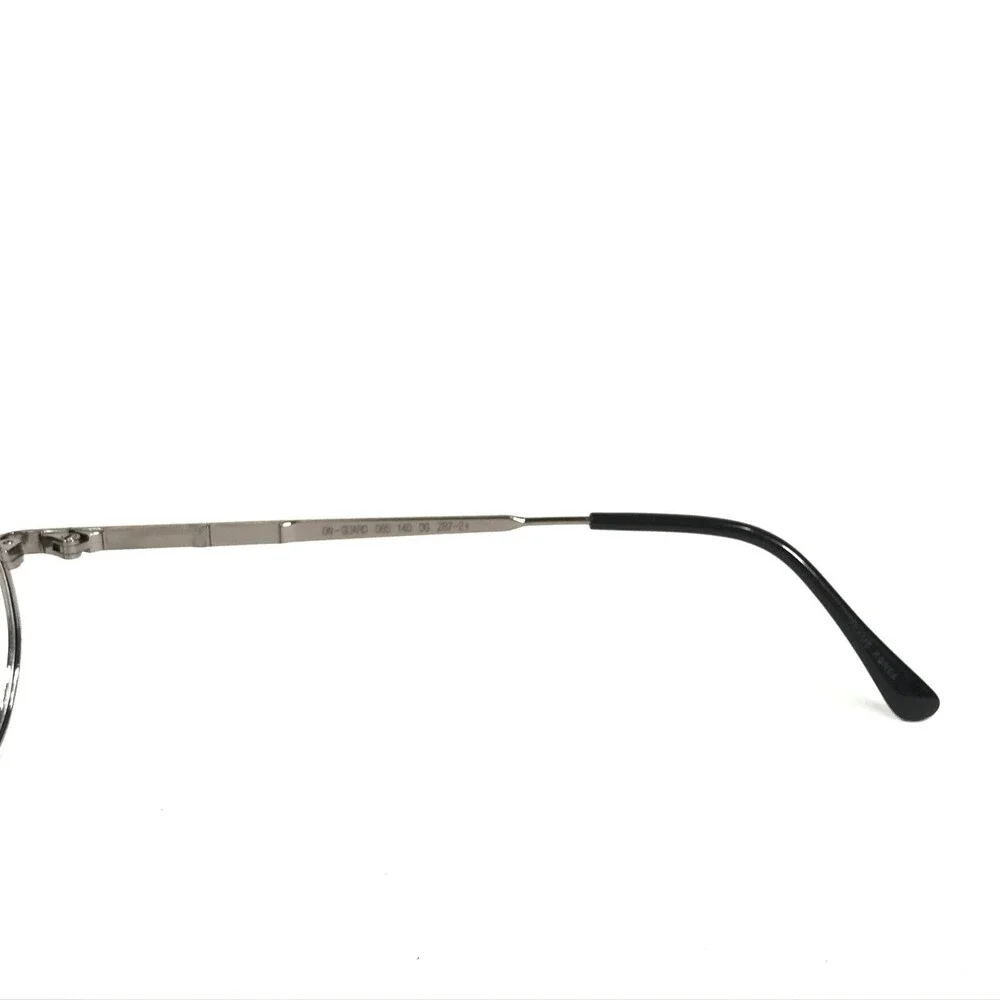 OnGuard Safety Eyeglasses Frames OG-085 Silver Round Full Rim Z87-2+ 52-19-135